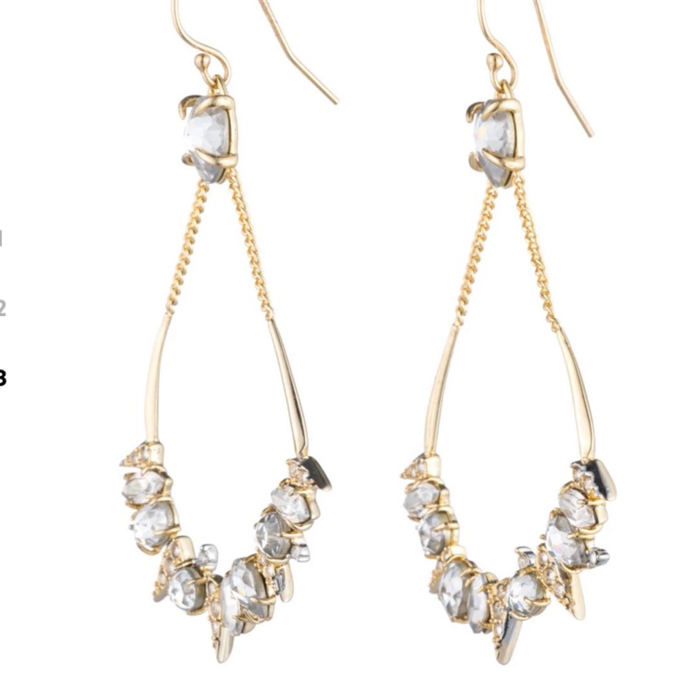 Alexis Bittar Mosaic Futurist Chandelier Earrings - Picture 3 of 16